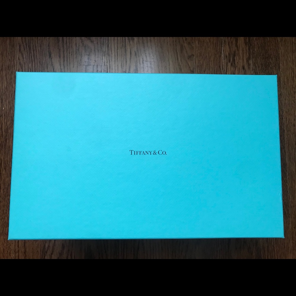 Tiffany & Co Large Box with Ribbon & Card